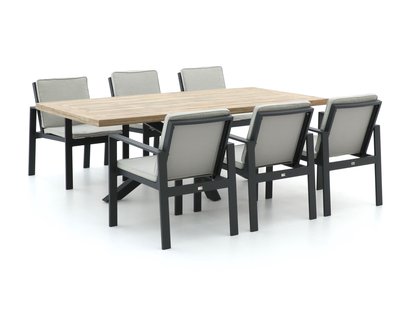Bellagio Vezzano/Montorio 220cm dining tuinset 7-delig - Laagste prijsgarantie!