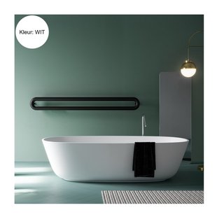 Designradiator Instamat Tubone-H 21x150x14cm Incl. Aansluitset Wit