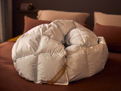 Yumeko Dekbed eiderdons lente/herfst 
Vulling: 100% eiderdons
Tijk: 100% biologisch katoen