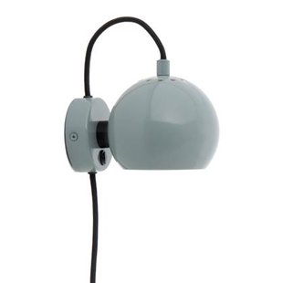Frandsen Ball Metal Magnet Wandlamp Ø 12 cm - Mint Glossy Frandsen Ball Metal Magnet Wandlamp Ø 12 cm - Mint Glossy