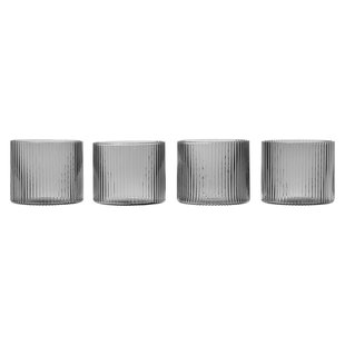Ripple Low Glas, set van 4