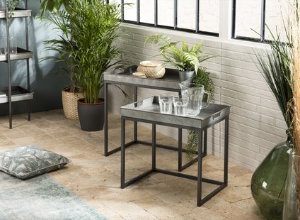 Set van 2 bijzettafels Livia | Macabane