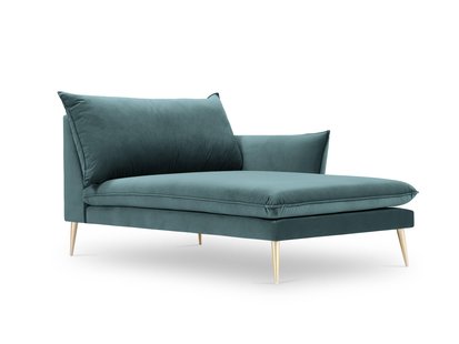 Chaise Longue Elio rechts velvet | Milo Casa