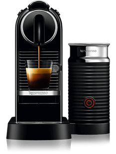 Citiz & Milk Nespresso Zwart Koffiemachine