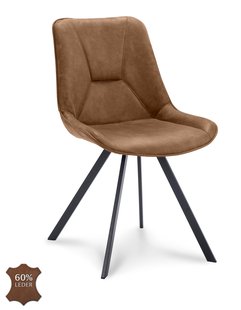 Set van 2 eetkamerstoelen Brooke | Loft46 Set van 2 eetkamerstoelen Brooke | Loft46