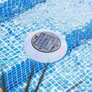 STAR TRADING LED solar-poollicht Pool Light meerkleurig warmwit