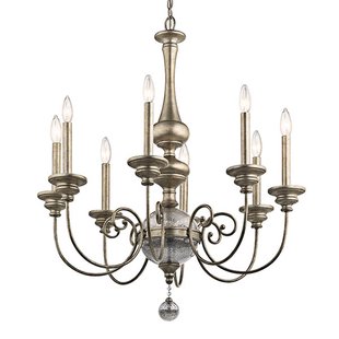 KICHLER Kroonluchter Rosalie 8-lamps. KICHLER Kroonluchter Rosalie 8-lamps.