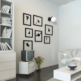 Eko-Light Wandlamp Sfera 1-lamp glas/zwart