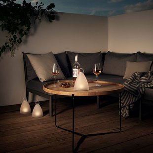 Eva Solo SunLight Bell LED lamp op zonne-energie, hoogte 20cm