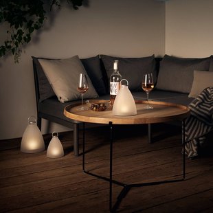 Eva Solo SunLight Bell LED lamp op zonne-energie, hoogte 30cm