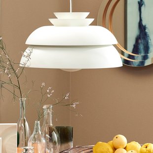 FRITZ HANSEN Concert P3 hanglamp wit Ø 55 cm