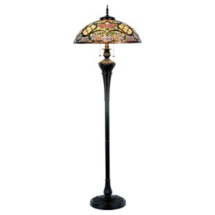 Clayre&Eef Rosaly - vloerlamp in Tiffany-design Clayre&Eef Rosaly - vloerlamp in Tiffany-design