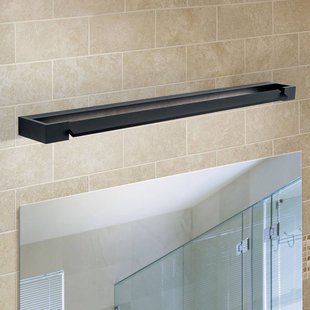 ORION LED spiegellamp Marilyn in zwart, breedte 90cm