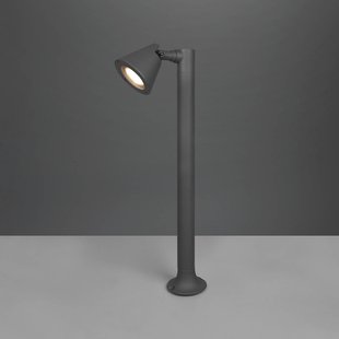 Trio Lighting Sokkellamp Kaveri van aluminium, antraciet