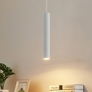 Hanglamp Lindby Linaro, 40 cm, wit, 1-fase, GU10