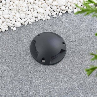 Lindby Huban LED vloeropbouwlamp, 3-lamps