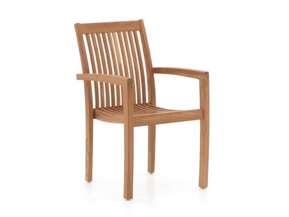 Sunyard Jakarta dining tuinstoel stapelbaar - Laagste prijsgarantie!