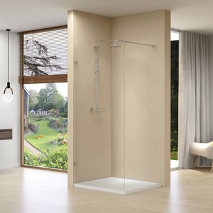 Inloopdouche Van Rijn ST01 Met Scharnieren En Stabilisatiestang 118x200 cm Helder Glas 8 mm Chroom Inloopdouche Van Rijn ST01 Met Scharnieren En Stabilisatiestang 118x200 cm Helder Glas 8 mm Chroom