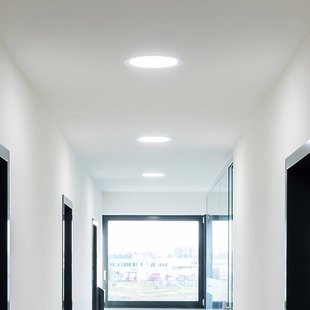 RZB HB 801 LED inbouwdownlight IP54 Ø19cm 16W