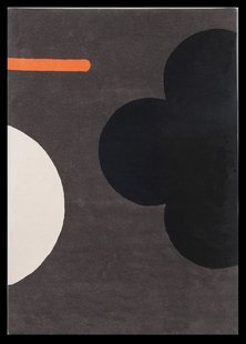 Orla Kiely - Geo Flower Graphite 060605 - 120x180 cm Vloerkleed