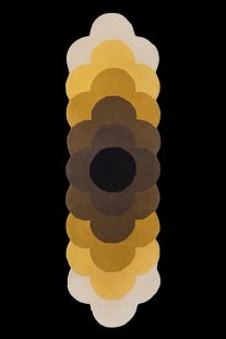 Orla Kiely - Optical Flower Dandelion 061206 - 067x230 cm Vloerkleed Orla Kiely - Optical Flower Dandelion 061206 - 067x230 cm Vloerkleed