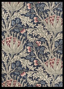 Morris & Co - Artichoke Mineral 127108 - 140x200 cm Vloerkleed