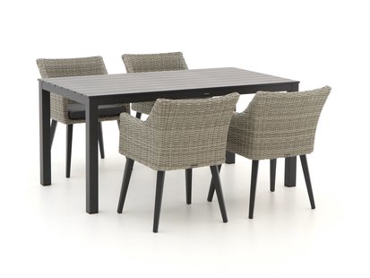 Manifesto Matese/Menzano 160cm dining tuinset 5-delig - Laagste prijsgarantie!