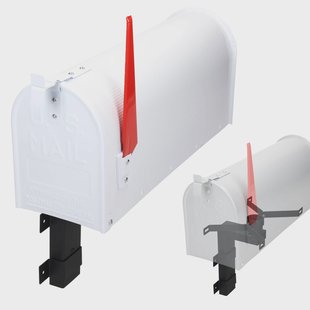 Brievenbus USA met muurbeugel |