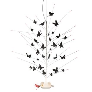 Ingo Maurer set vlinders zwart