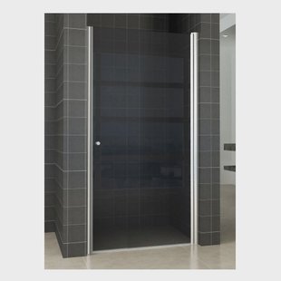 Nisdeur Wiesbaden met profiel Rookglas 80x202cm 8mm Nano coating