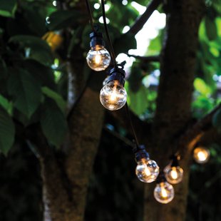 Sirius LED lichtketting op zonne-energie Lucas startset, helder