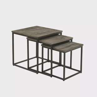 Salontafel set Leah Grijs