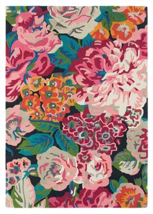 Sanderson - Rose & Peony Cerise 45005 - 170x240 cm Vloerkleed
