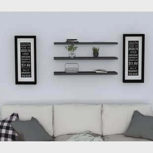 Set van 3 wandplanken Binck | Hannah Home