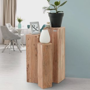 Set van 3 Zuilen Maya acaciahout |