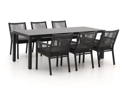 Manifesto Rivola/Menzano 220cm dining tuinset 7-delig - Laagste prijsgarantie!