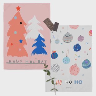 Set van 2 theedoeken Angela | Happy Friday