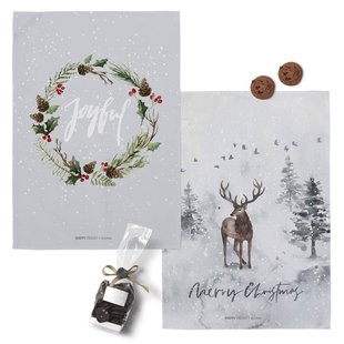 Set van 2 theedoeken Icy Tea | Happy Friday