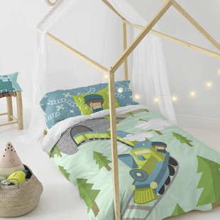 Dekbedovertrek Train | Happynois