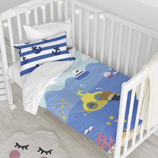 Dekbedovertrek Yellow SubmarineYellow Submarine | Happynois