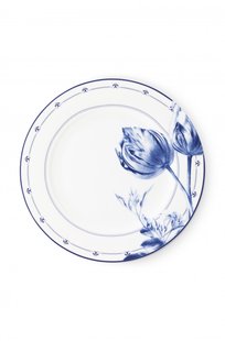 Dinerbord Tulp met randversiering