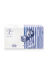 Mok Tulp met strepen Klein Set van 2 st.
