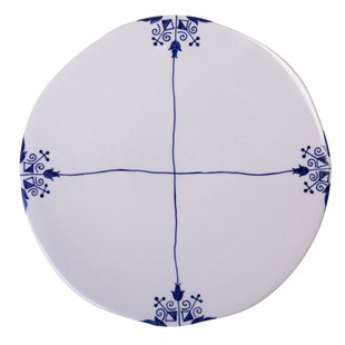 Dinerbord Hollandse tegel