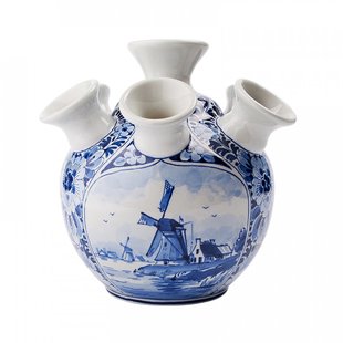 Tulpenvaas glad landschap