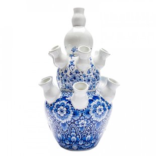 Tulpenvaas glad bloemmotief