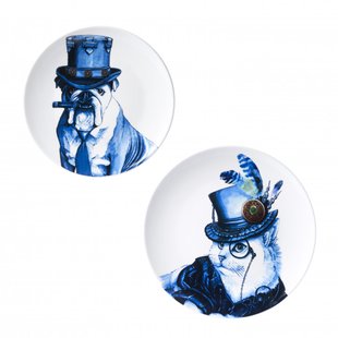 Wandborden mix 1 dieren set van 2