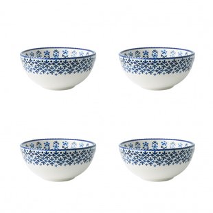 Dipschaal oranje tulp set van 4