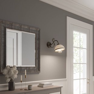 Luminex Wandlamp Antica in landhuisstijl, 1-lamp