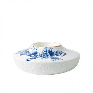 Blauw Bloesem Waxinelichthouder