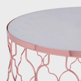 Set van 2 bijzettafels Yara marmer |